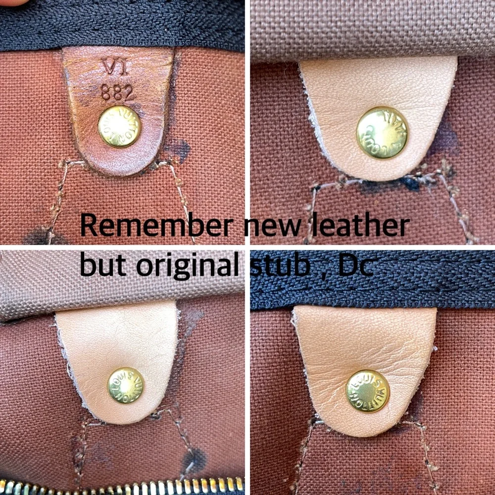 LOUIS VUITTON Speedy 35 Custom Bandoulire - Picture 9 of 15